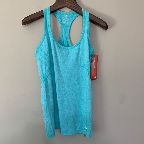 New Balance Tops - New Balance Blue Tank Size Large NWT